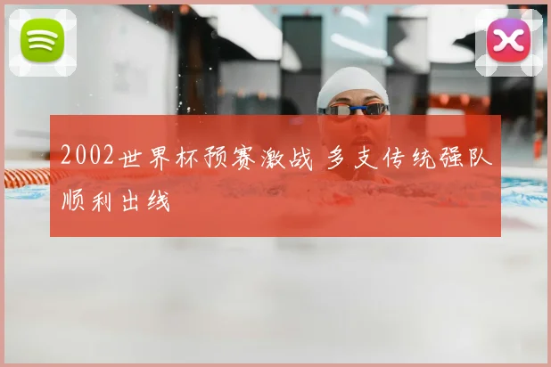 2002世界杯预赛激战 多支传统强队顺利出线